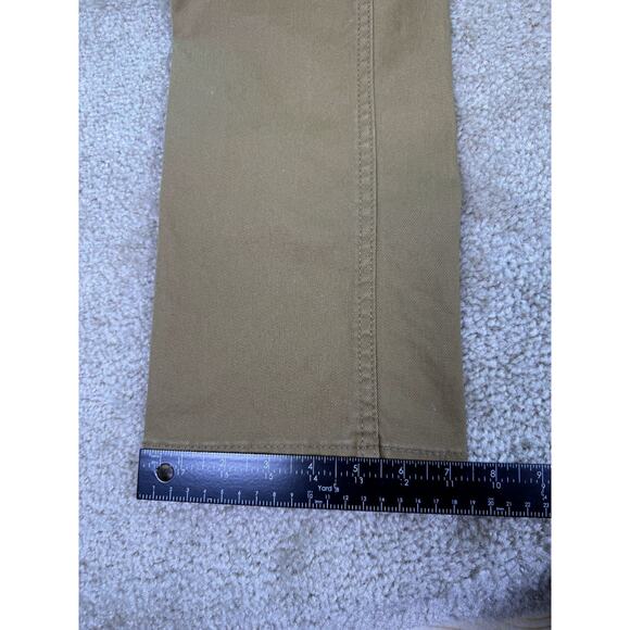 Levi's 513 Jeans Mens 31 x 30 Slim Fit Straight Leg Beige Brown Denim Pants C518 - Picture 13 of 14